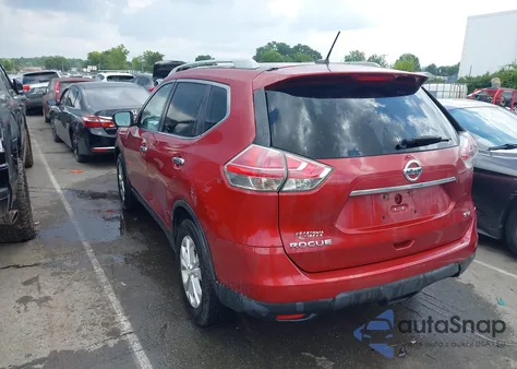 2016 Nissan Rogue Sv from USA, damaged, VIN 5N1AT2MTXGC822823